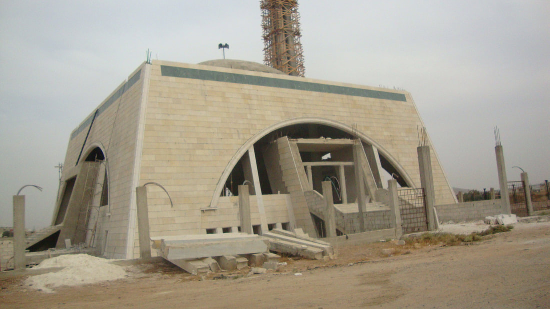 Construction progress photo — Damascus building project 2015