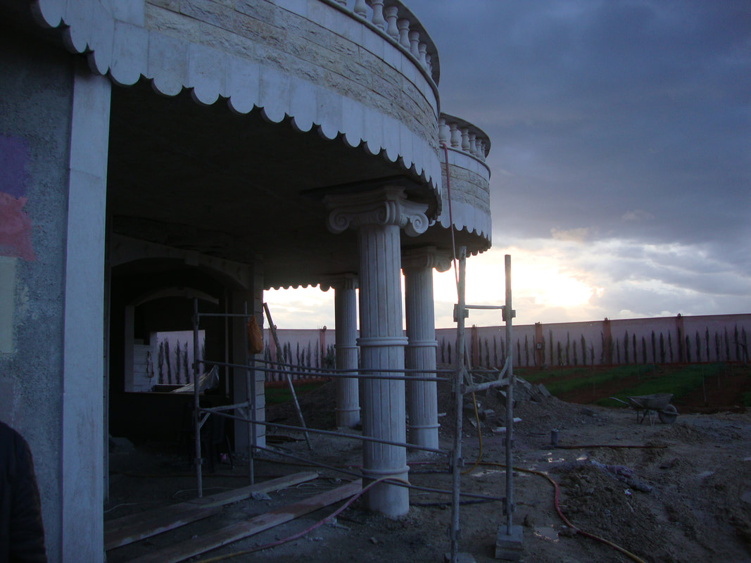 Building exterior — construction and decoration project